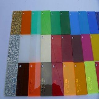 cast clear and color acrylic sheet