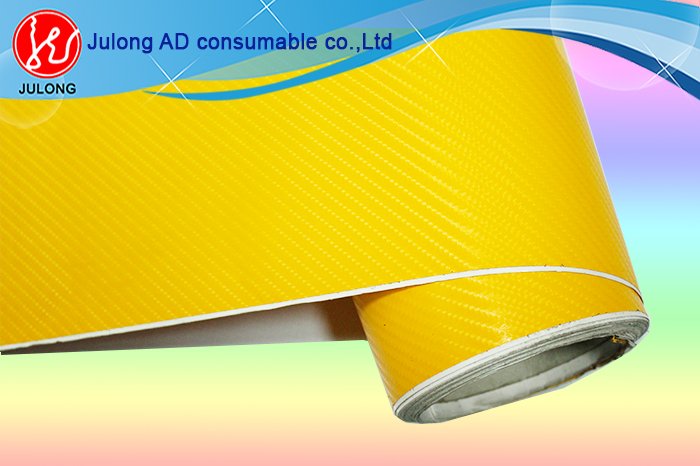 High Glossy 4D Carbon Fiber Film with air channel1.52*30m
