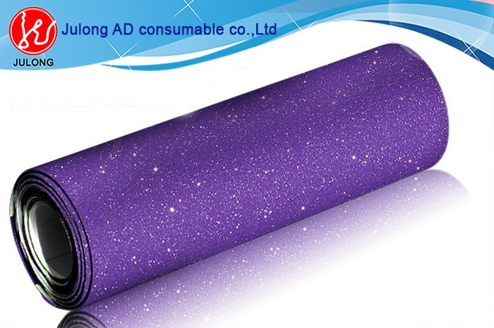 Purple Diamond glitter car wrap vinyl air bubble free 1.52*30m